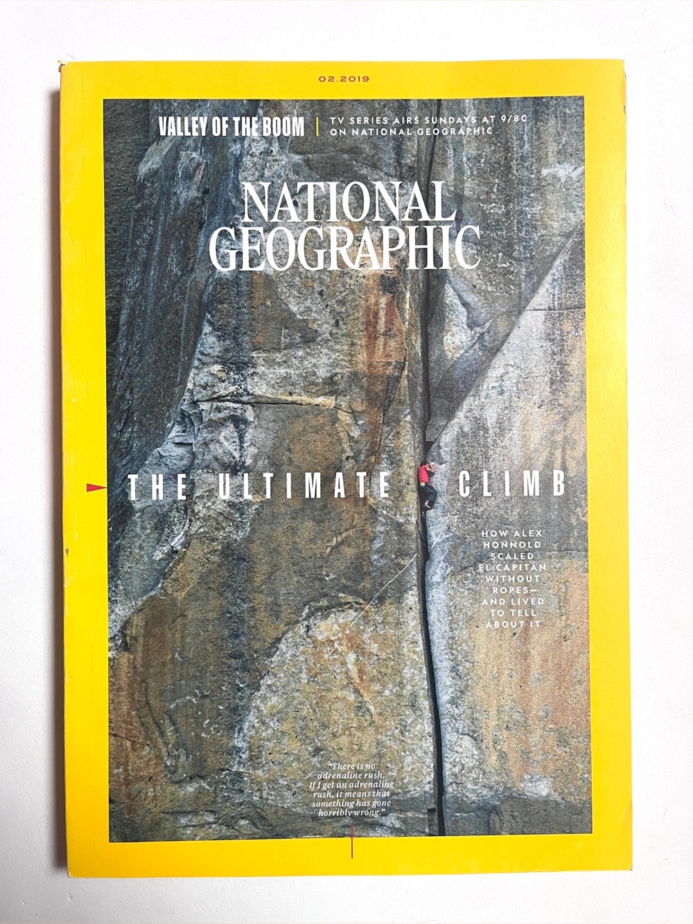 National Geographic Feb 2019 Vol 235 No 2 The Ultimate Climb